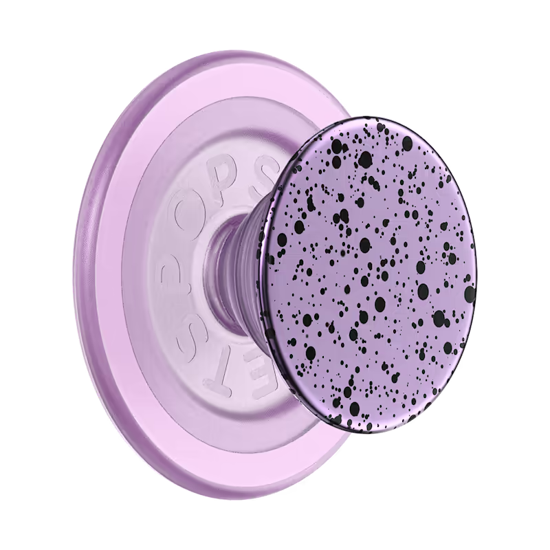 PopGrip for MagSafe Round with Adapter Ring Sugar Plum Speckle
