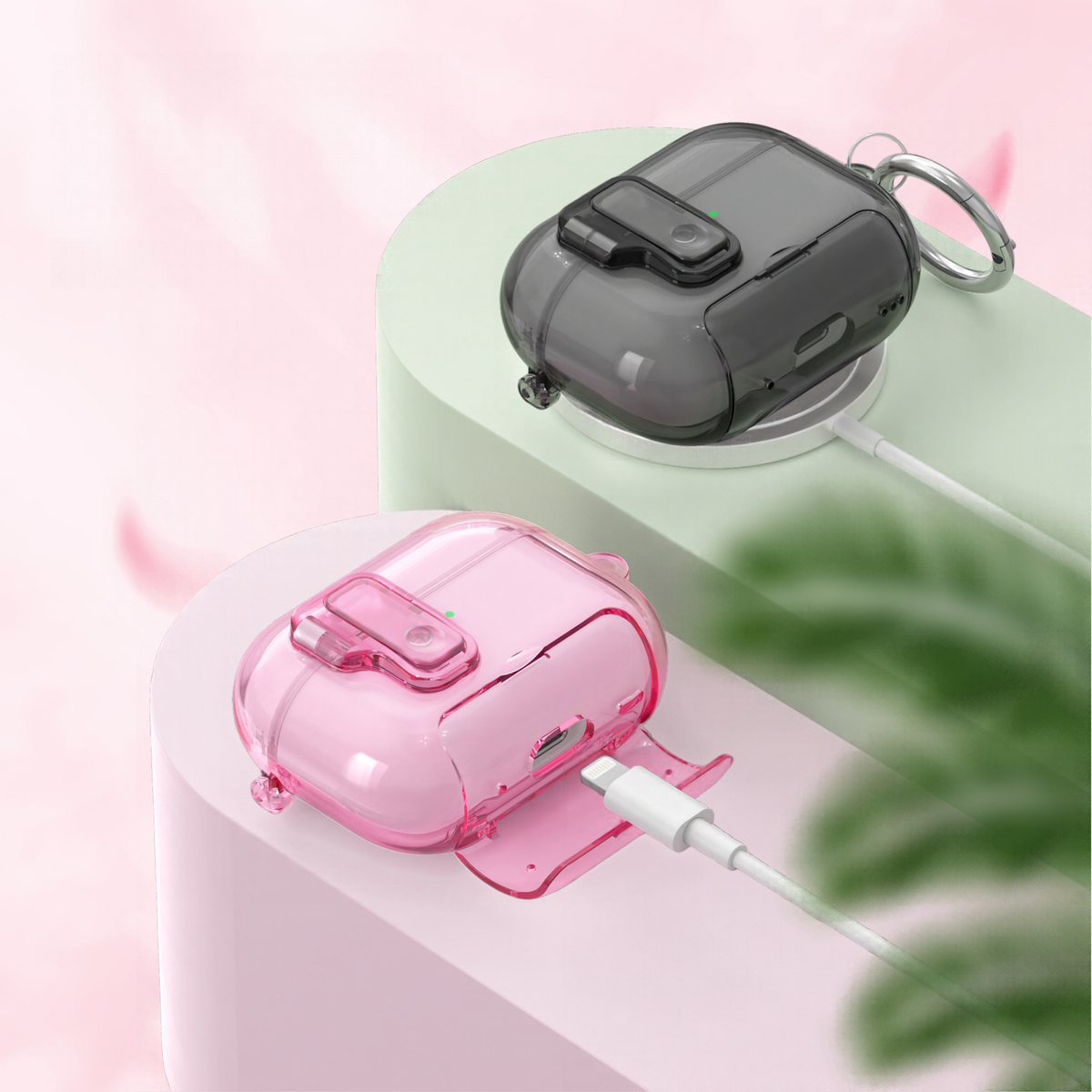 AirPods Transparent Stand Design Case