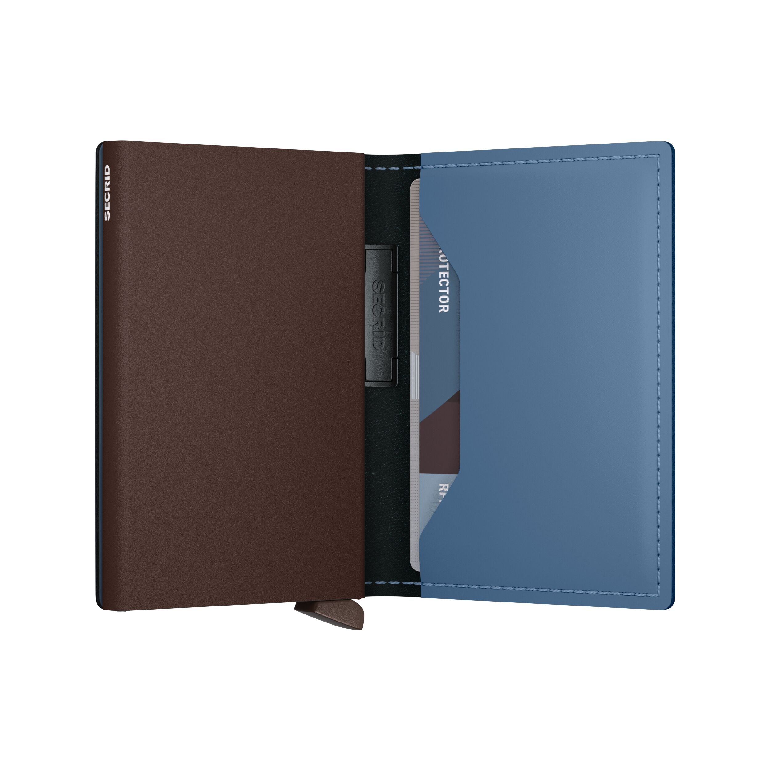 Secrid Bandwallet Matte Steel Blue Brown
