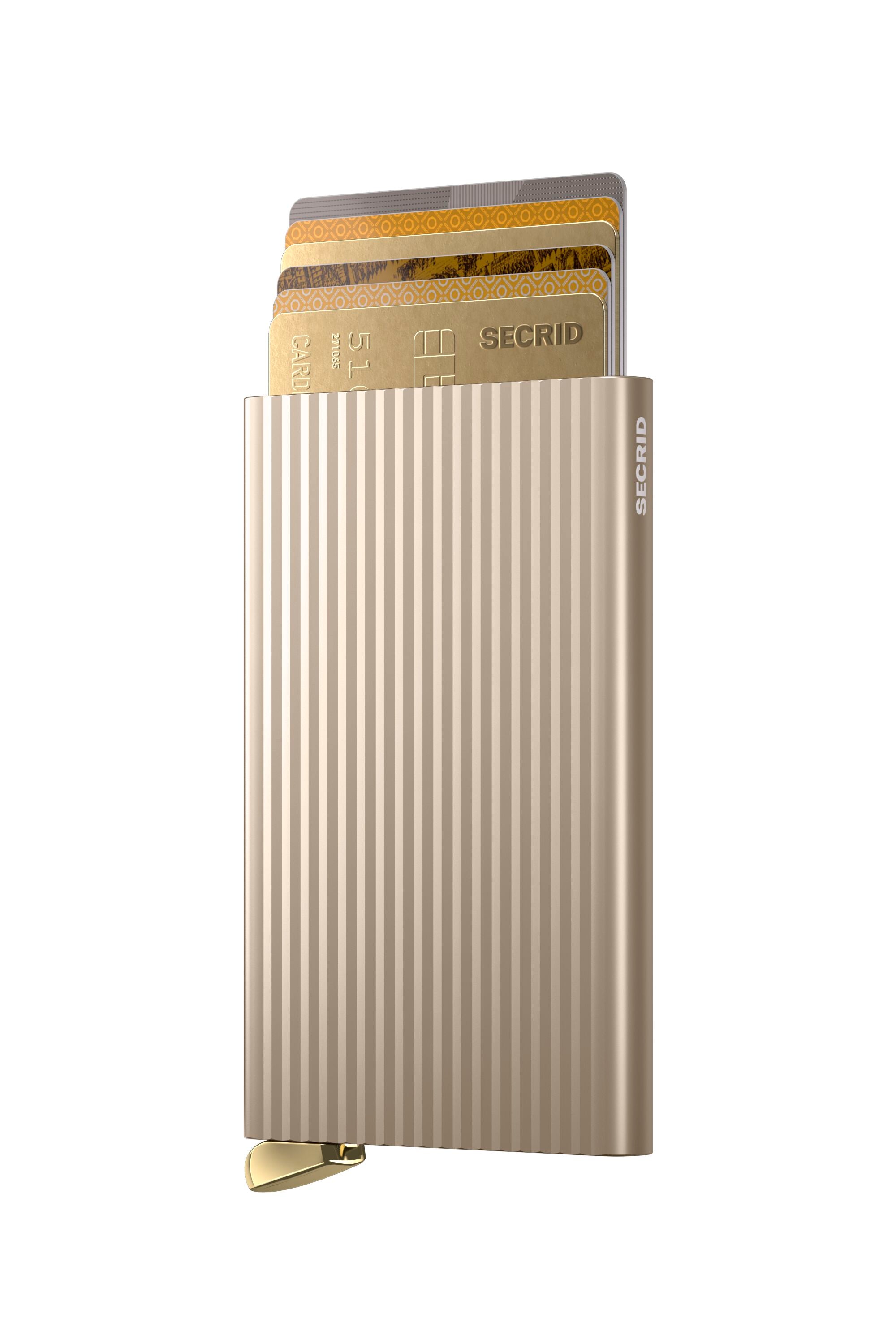 Secrid Premium Cardprotector Fluted Cashmere