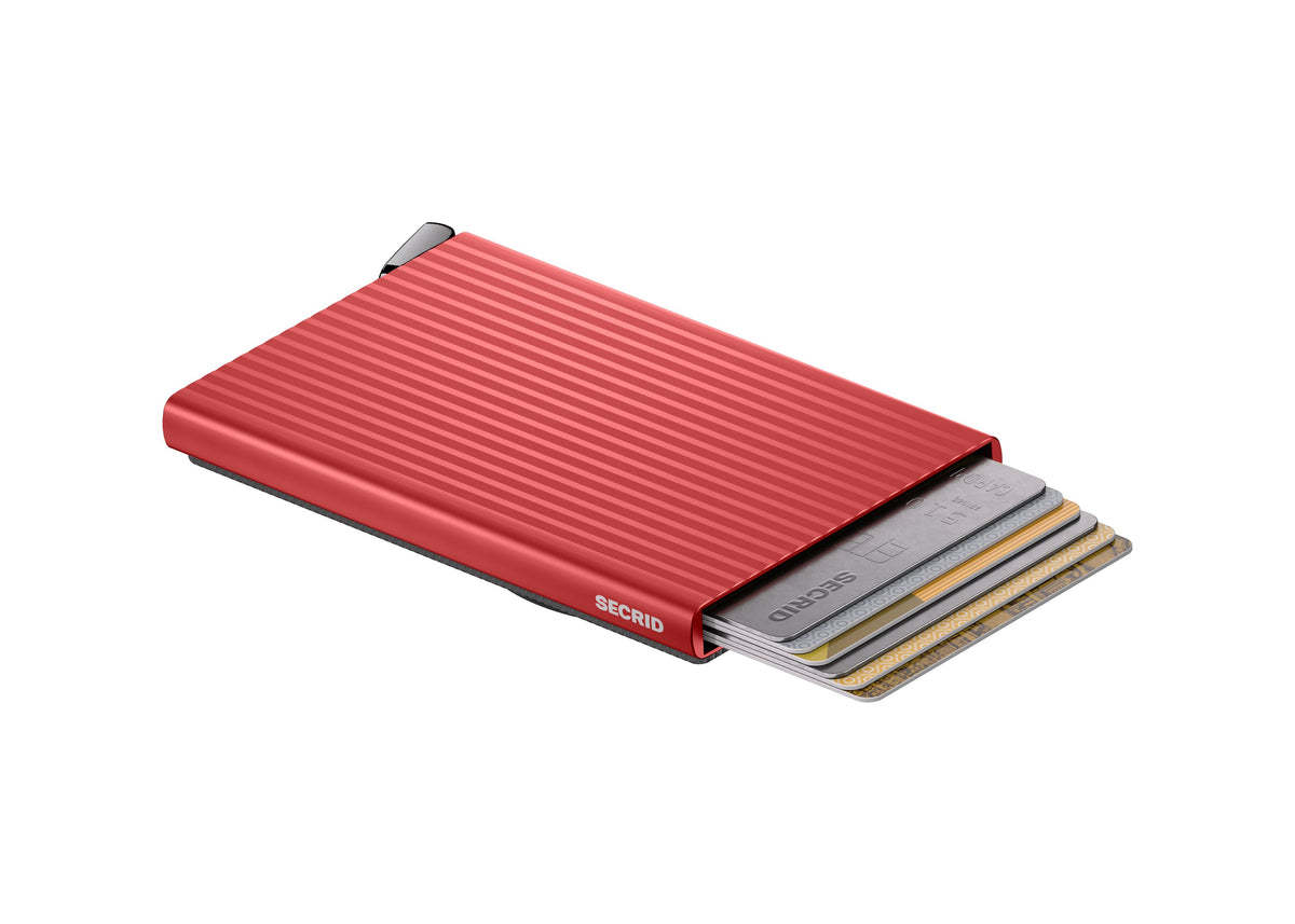 Secrid Premium Fluted for Magsafe Red