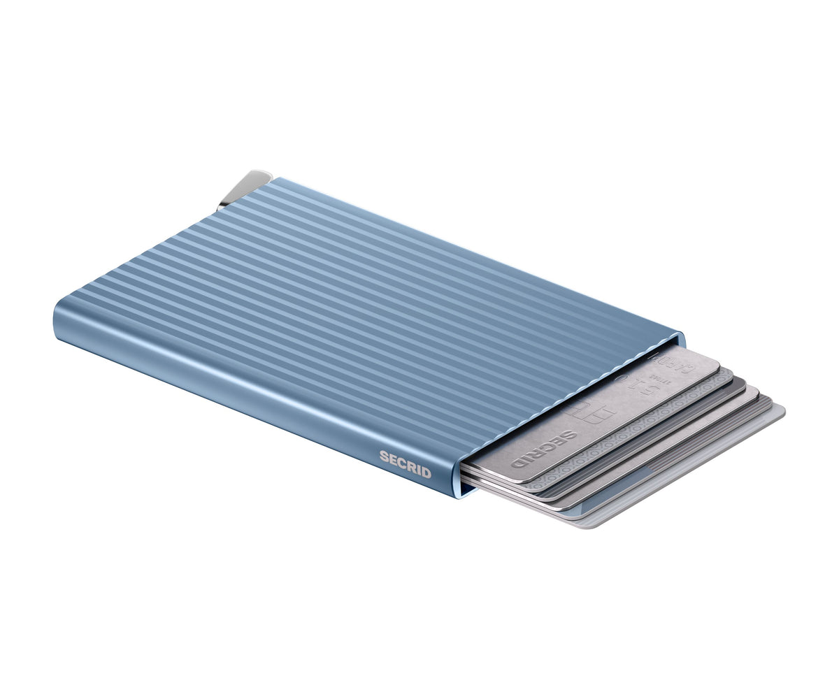 Secrid Cardprotector Fluted Ice Blue