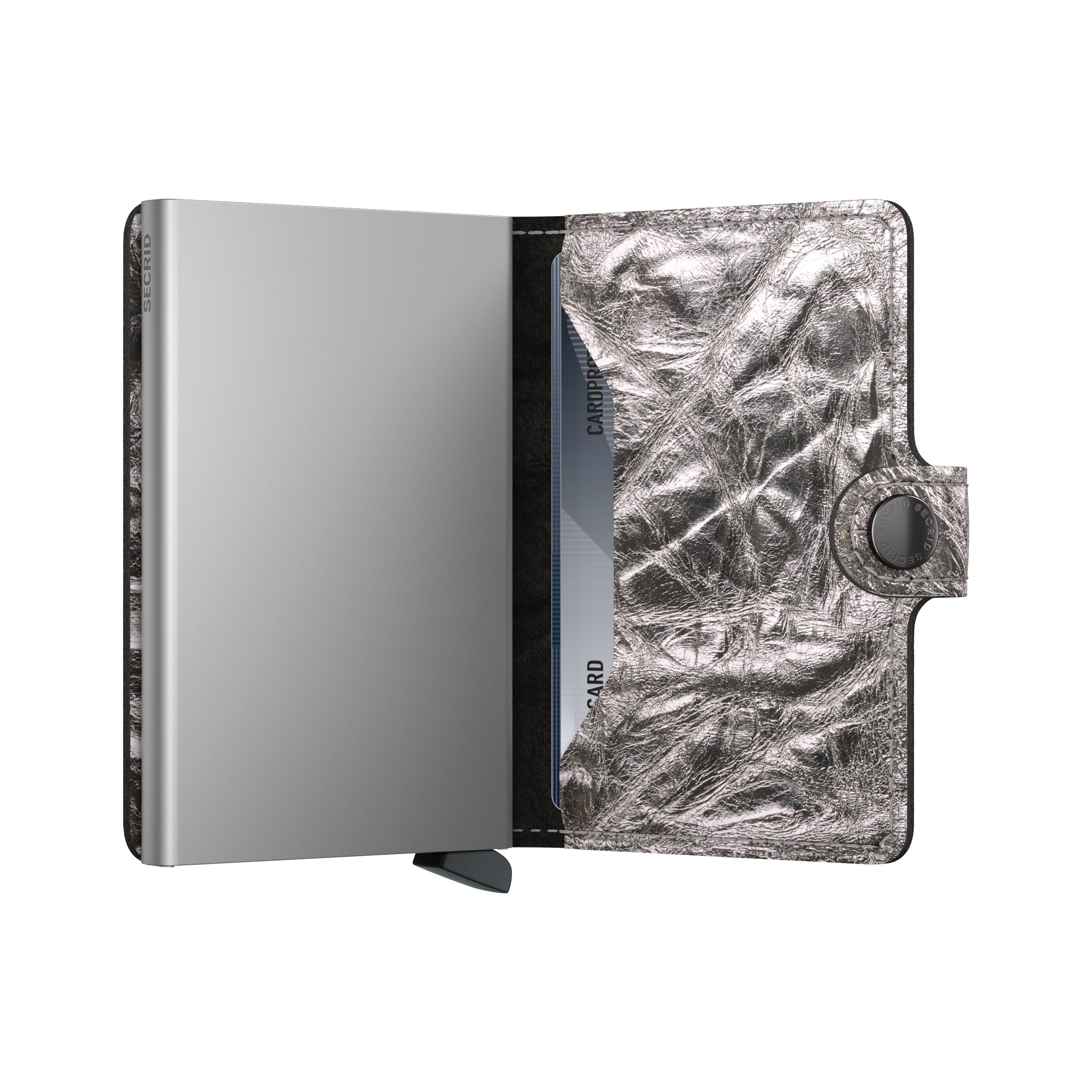 Secrid Miniwallet Crunch Silver