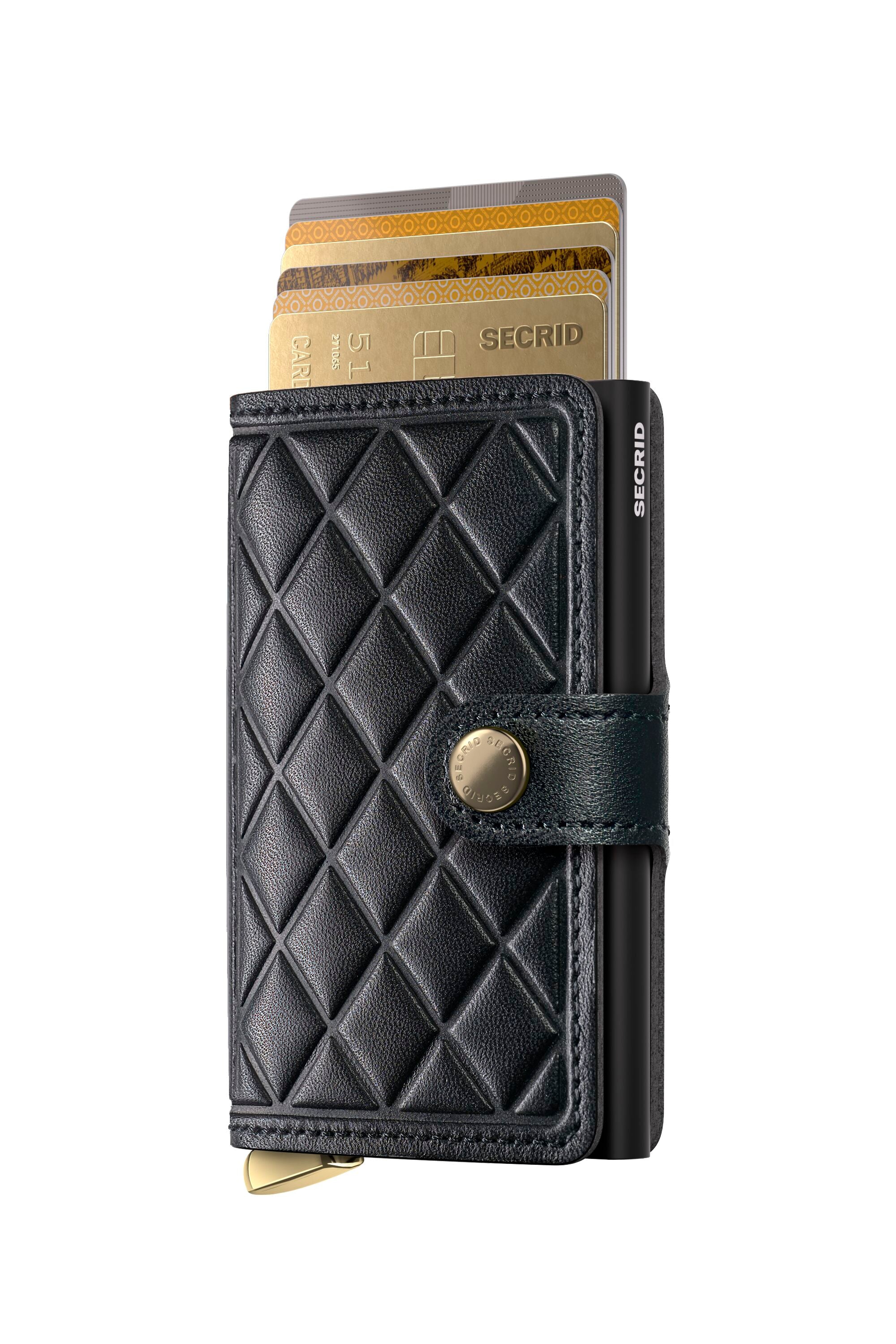 Secrid Premium Miniwallet Emboss Diamond Black