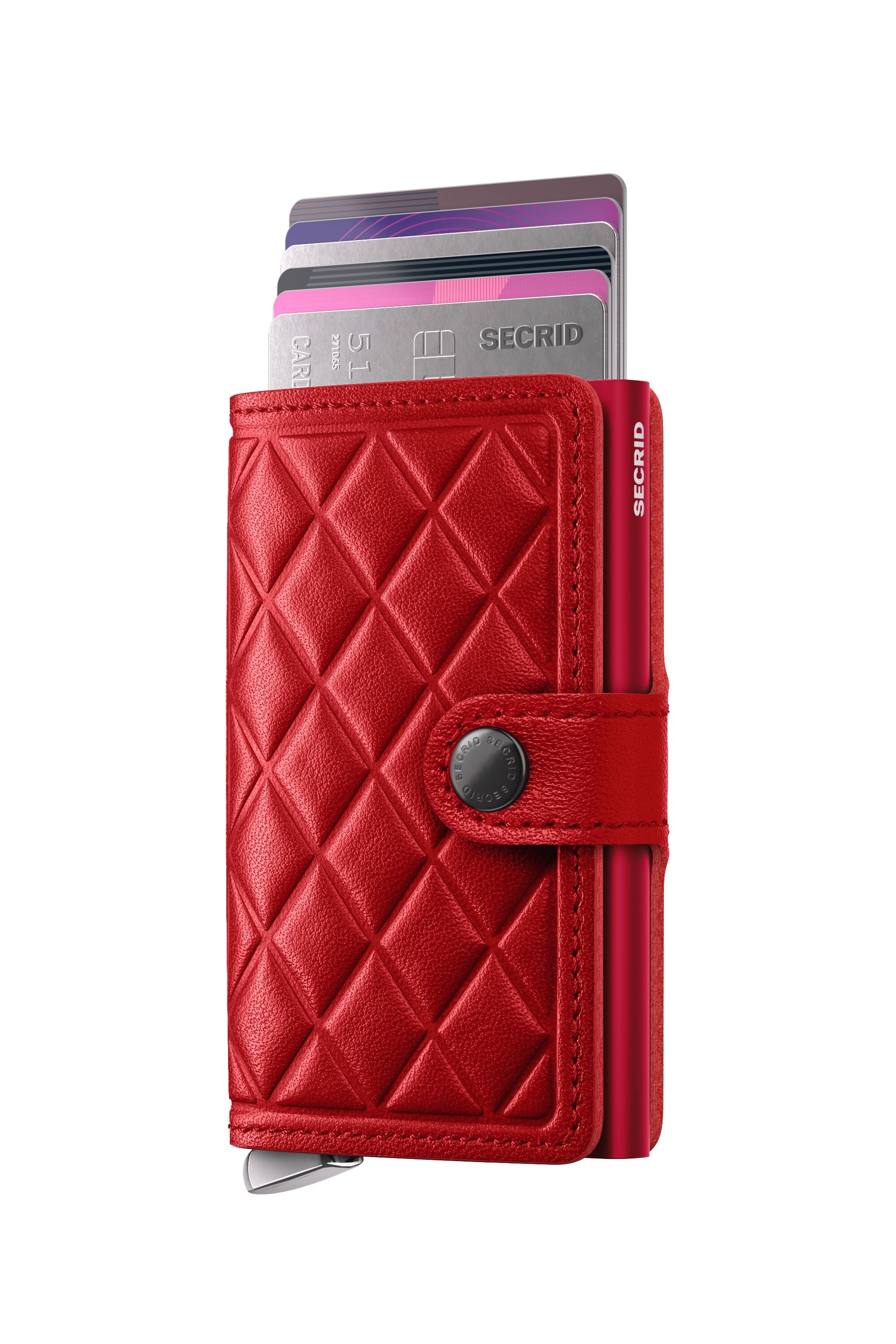 Secrid Premium Miniwallet Emboss Diamond Red