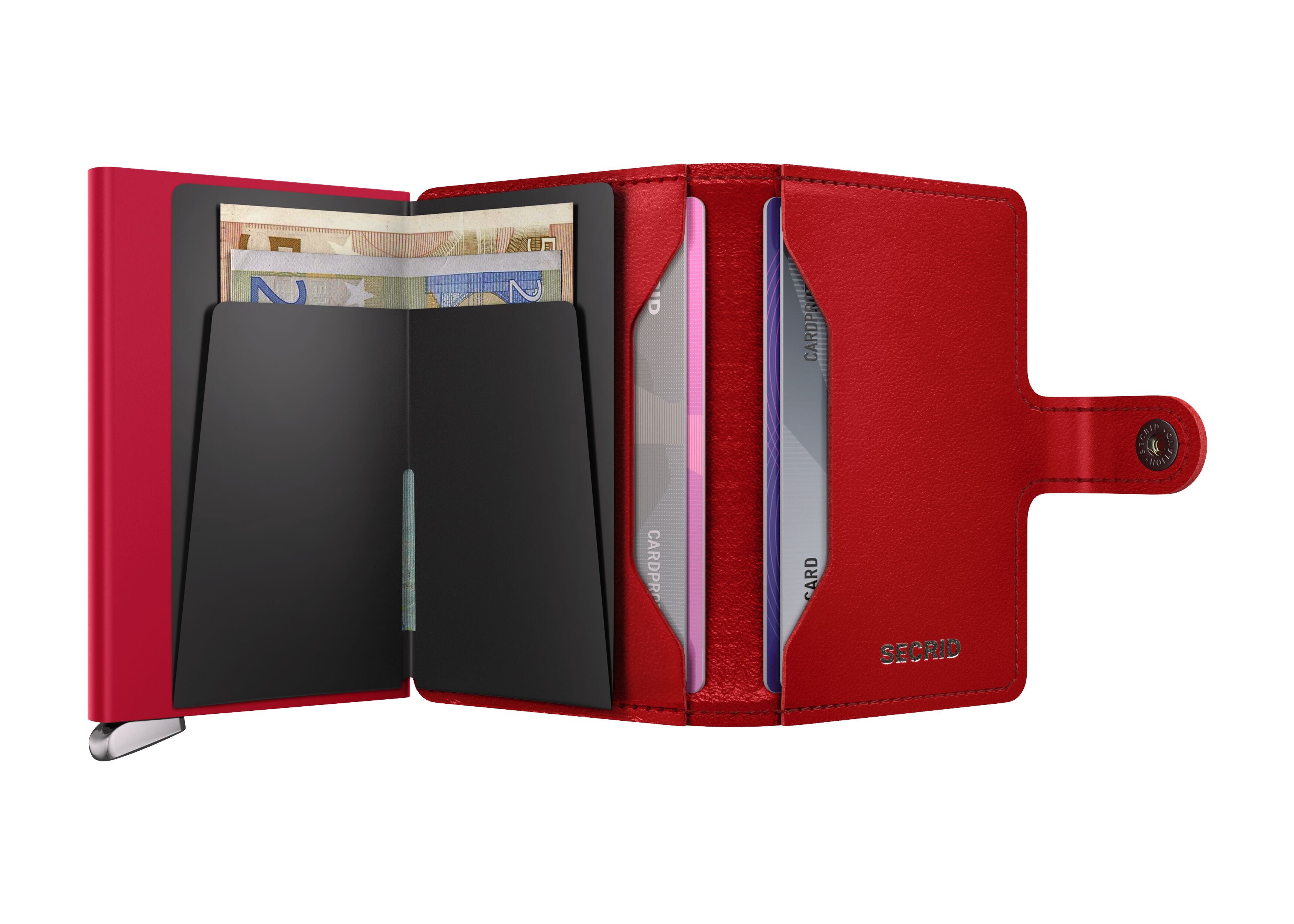 Secrid Premium Miniwallet Emboss Diamond Red