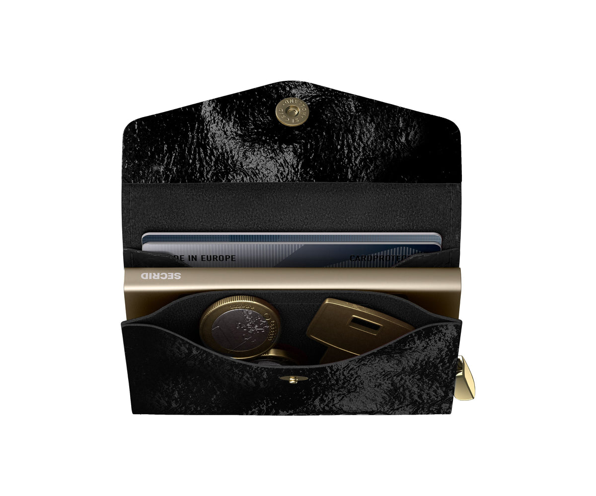 Secrid Premium Envelope Wallet+ Naplak Black