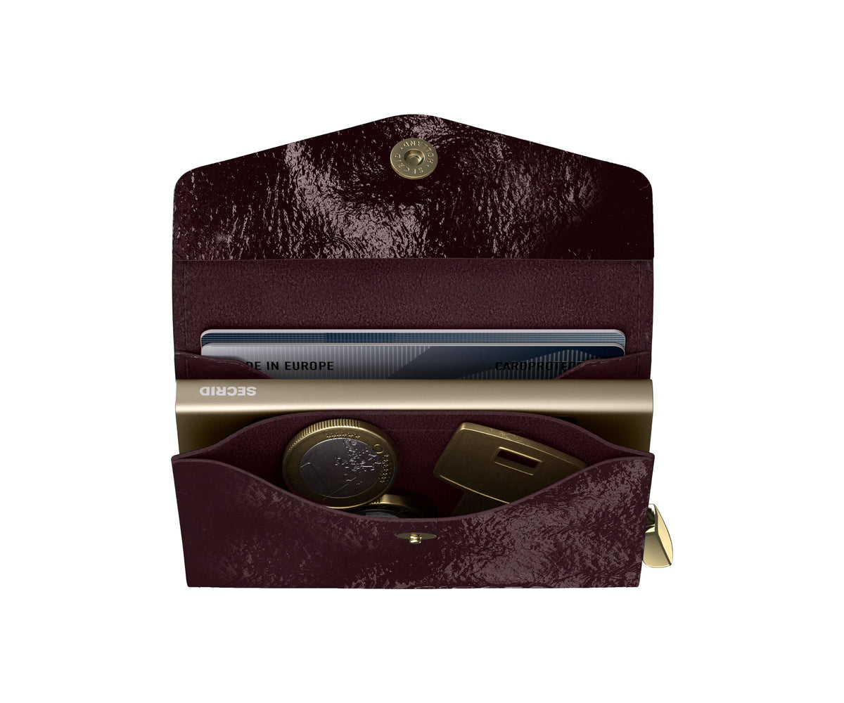 Secrid Premium Envelope Wallet+ Naplak Plum