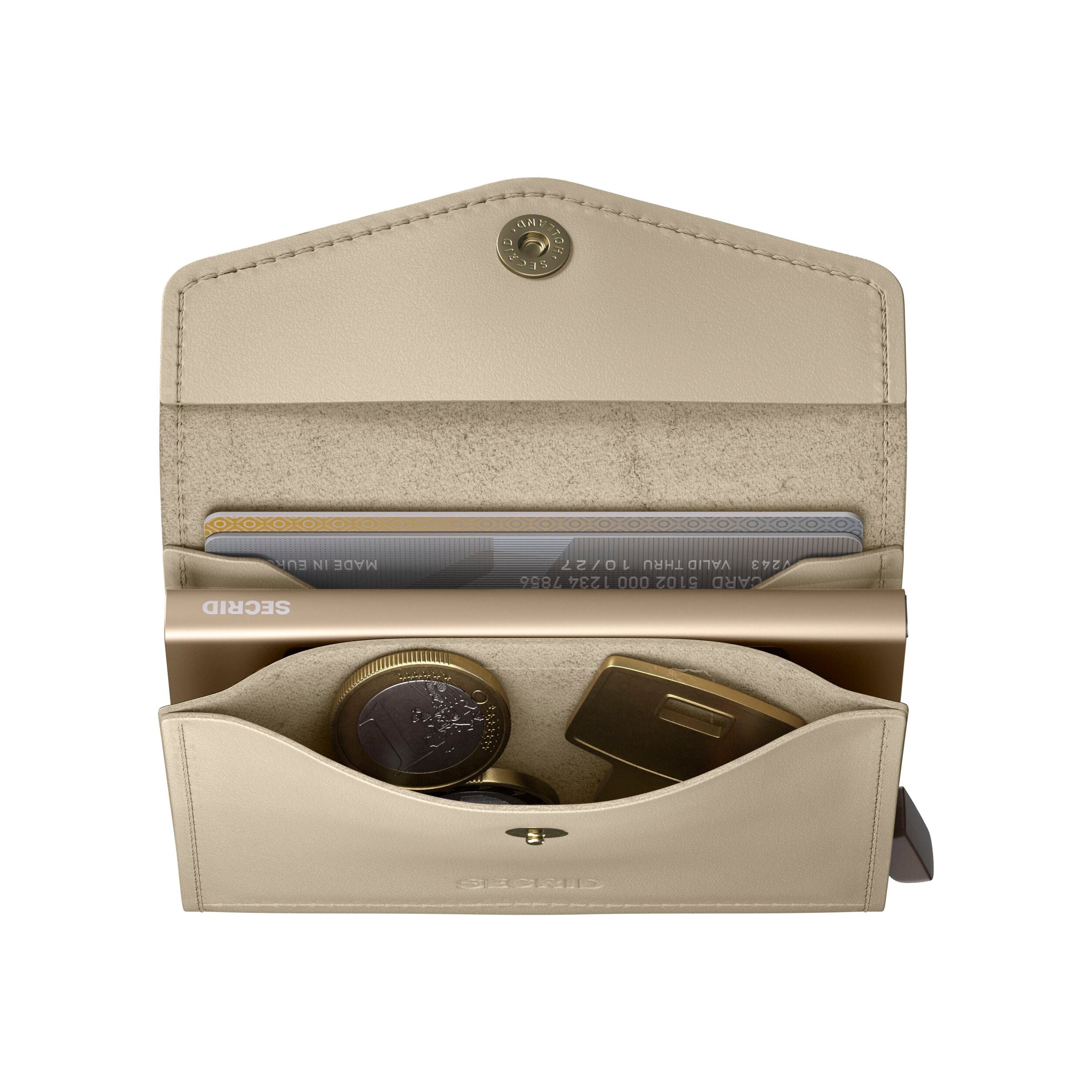 Secrid Envelope Wallet Original Latte