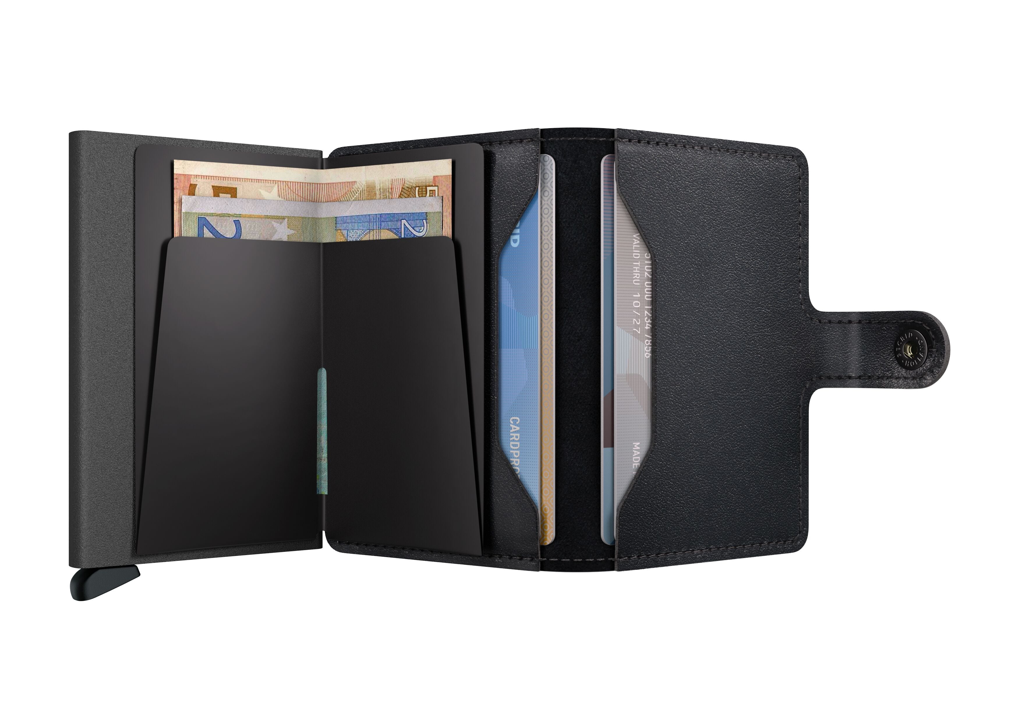 Secrid Miniwallet Original Black Powdercoat