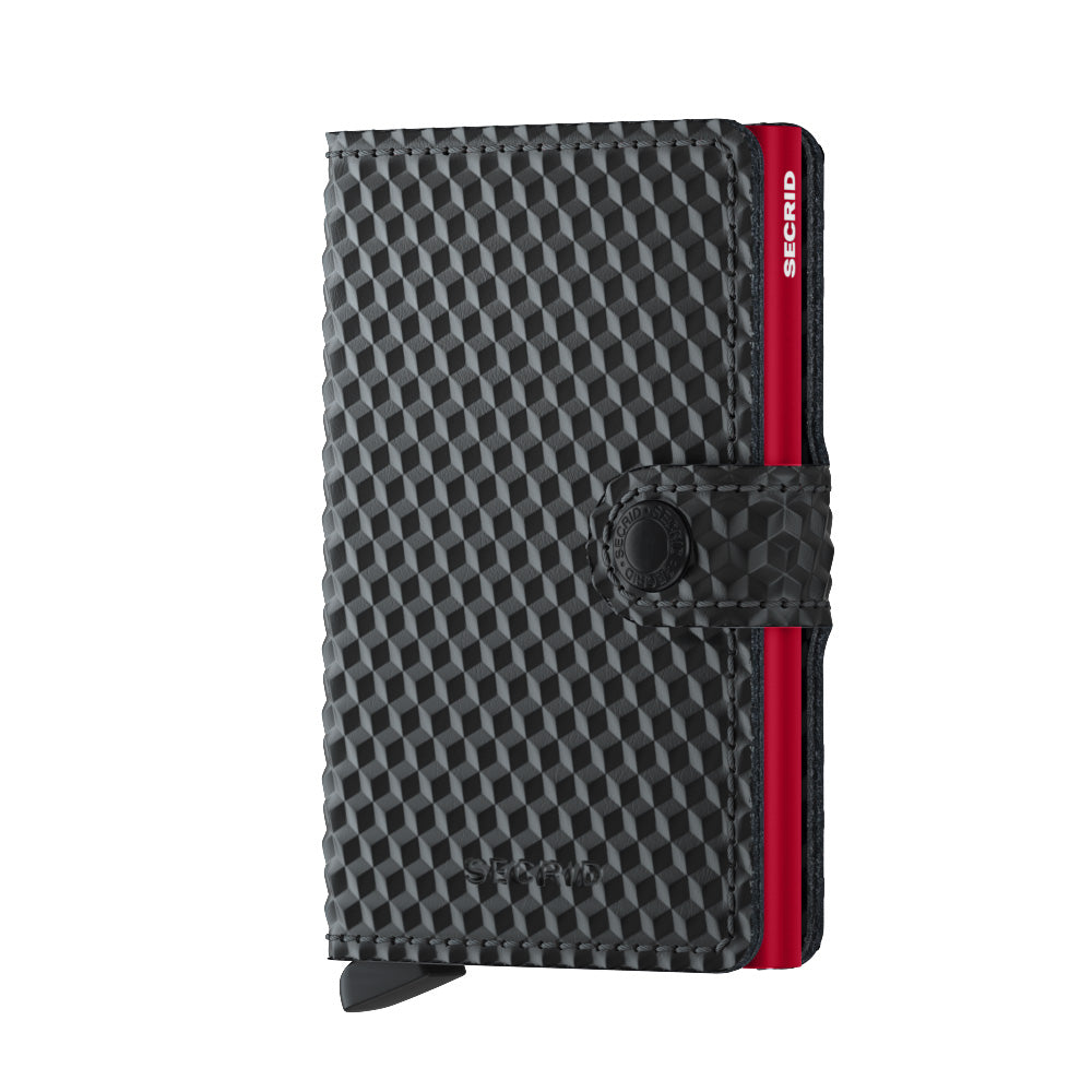 Secrid Miniwallet Cubic Black-Red