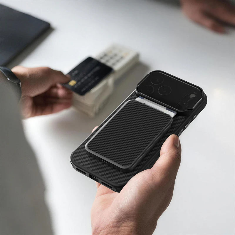 Nillkin Kevlar Magnetic Phone Wallet Stand