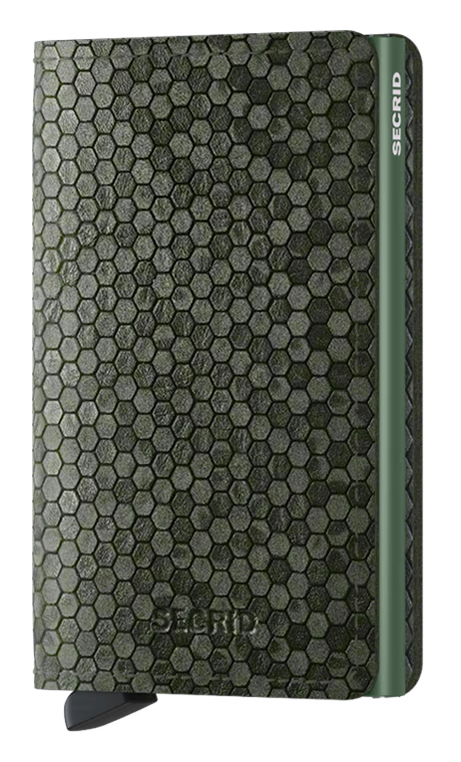 Secrid Slimwallet Hexagon Green