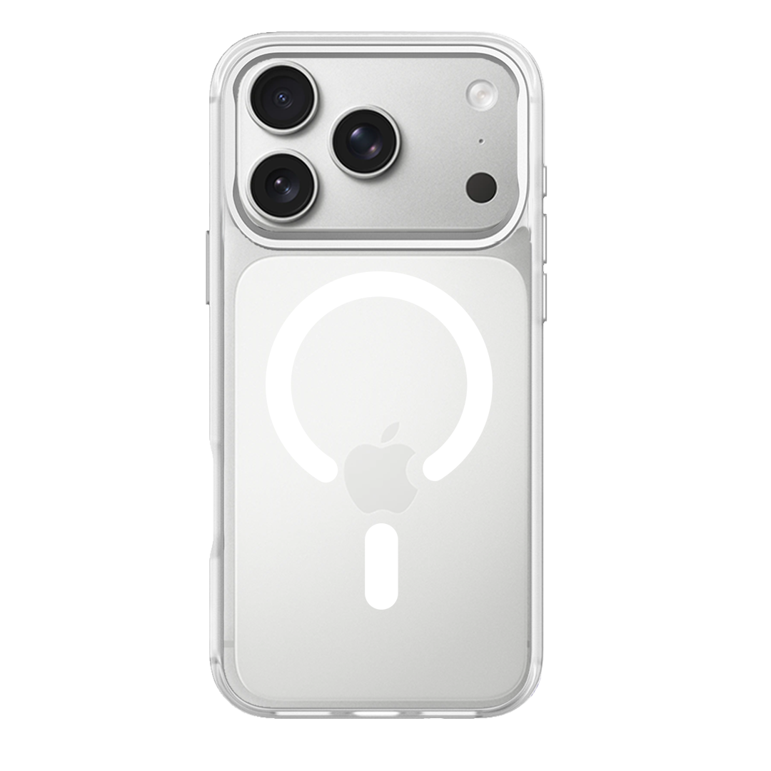 iPhone 17 Pro Max Swappable Custom Case Magsafe (White Frame)