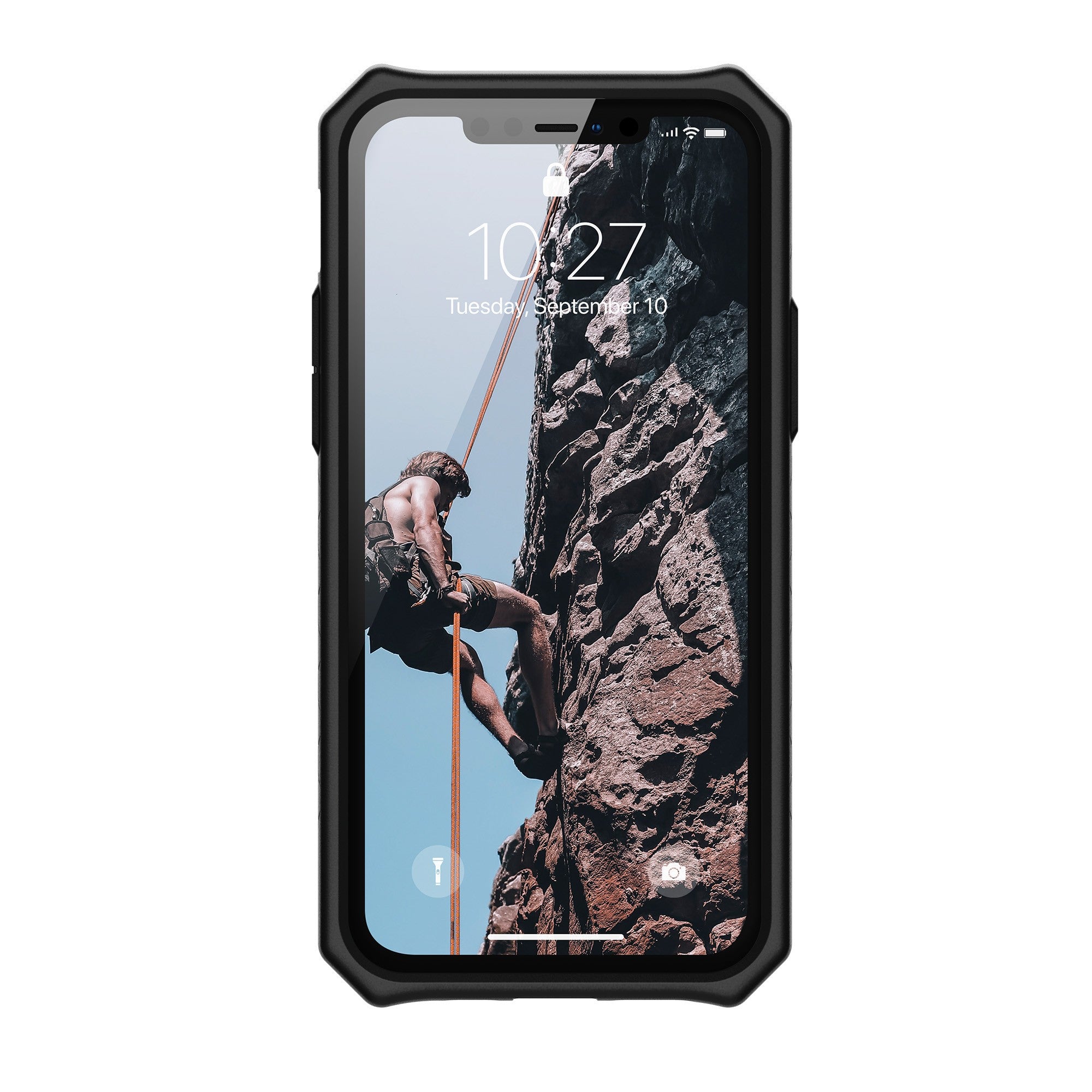 iPhone 12/12 Pro UAG Black (Carbon Fibre) Monarch Case - 15-07519