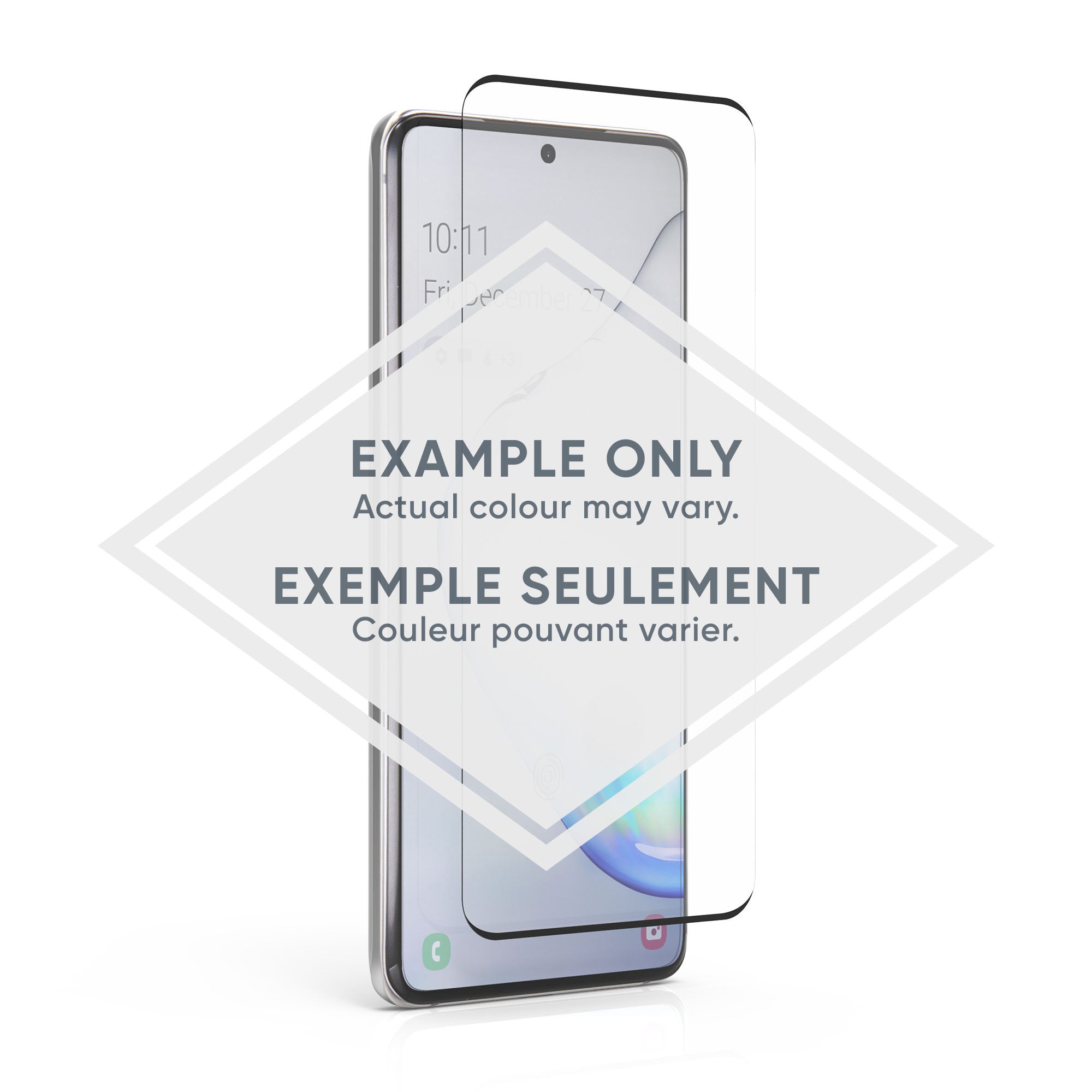 Samsung Galaxy S21 Ultra 5G PureGear Ultra Clear HD Tempered Glass Screen Protector w/ Applicator - 15-08470