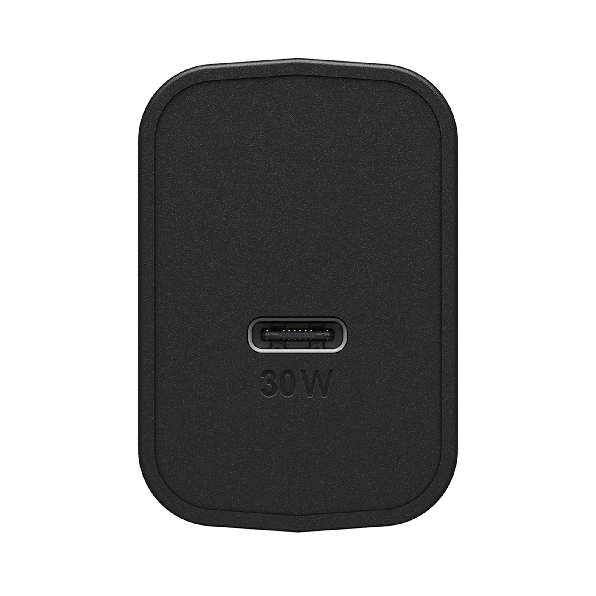 Otterbox 30W Black USB-C PD GaN Wall Charger w/ USB-C to USB-C (100cm) - 15-08535