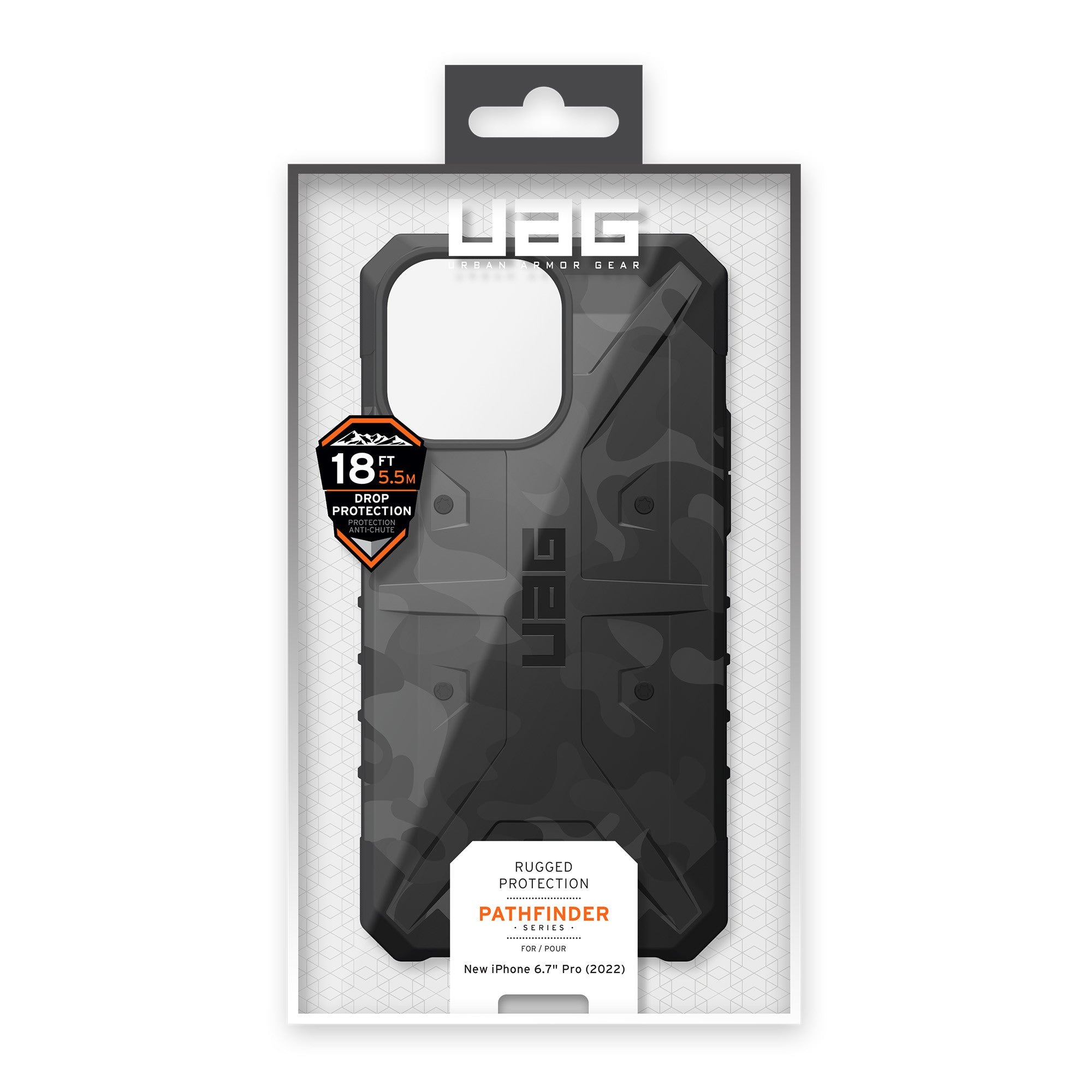 iPhone 14 Pro Max UAG Pathfinder SE Case - Midnight Camo - 15-10194