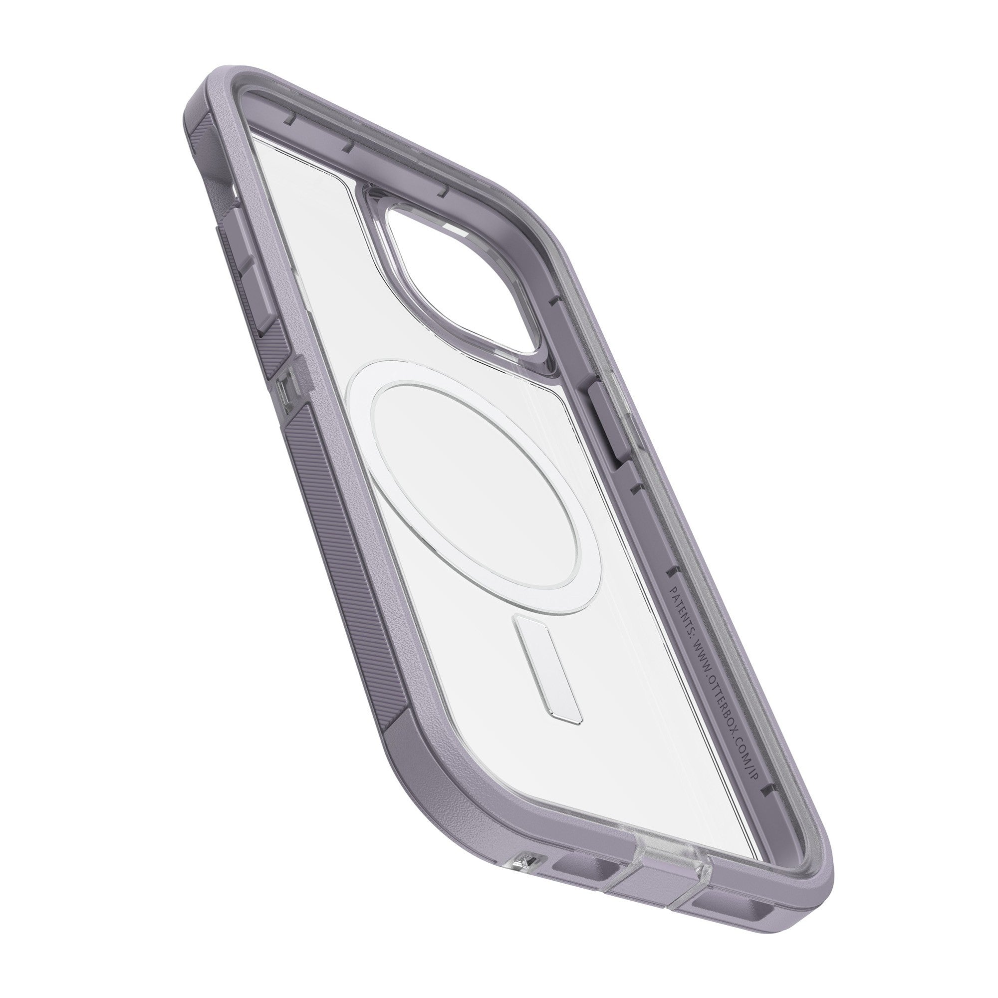 iPhone 14 Plus Otterbox Defender XT w/ MagSafe Clear Series Case - Clear/Purple (Lavender Sky) - 15-10219