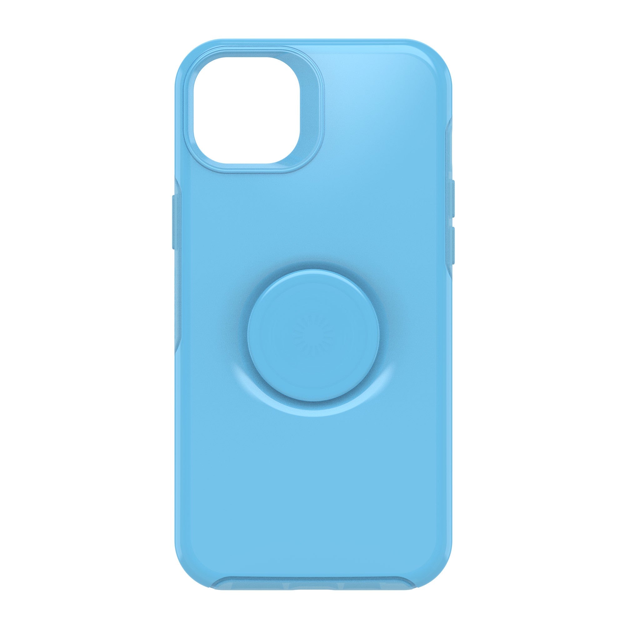 iPhone 14 Plus Otterbox + POP Symmetry Clear Series Case - Blue (You Cyan This) - 15-10230