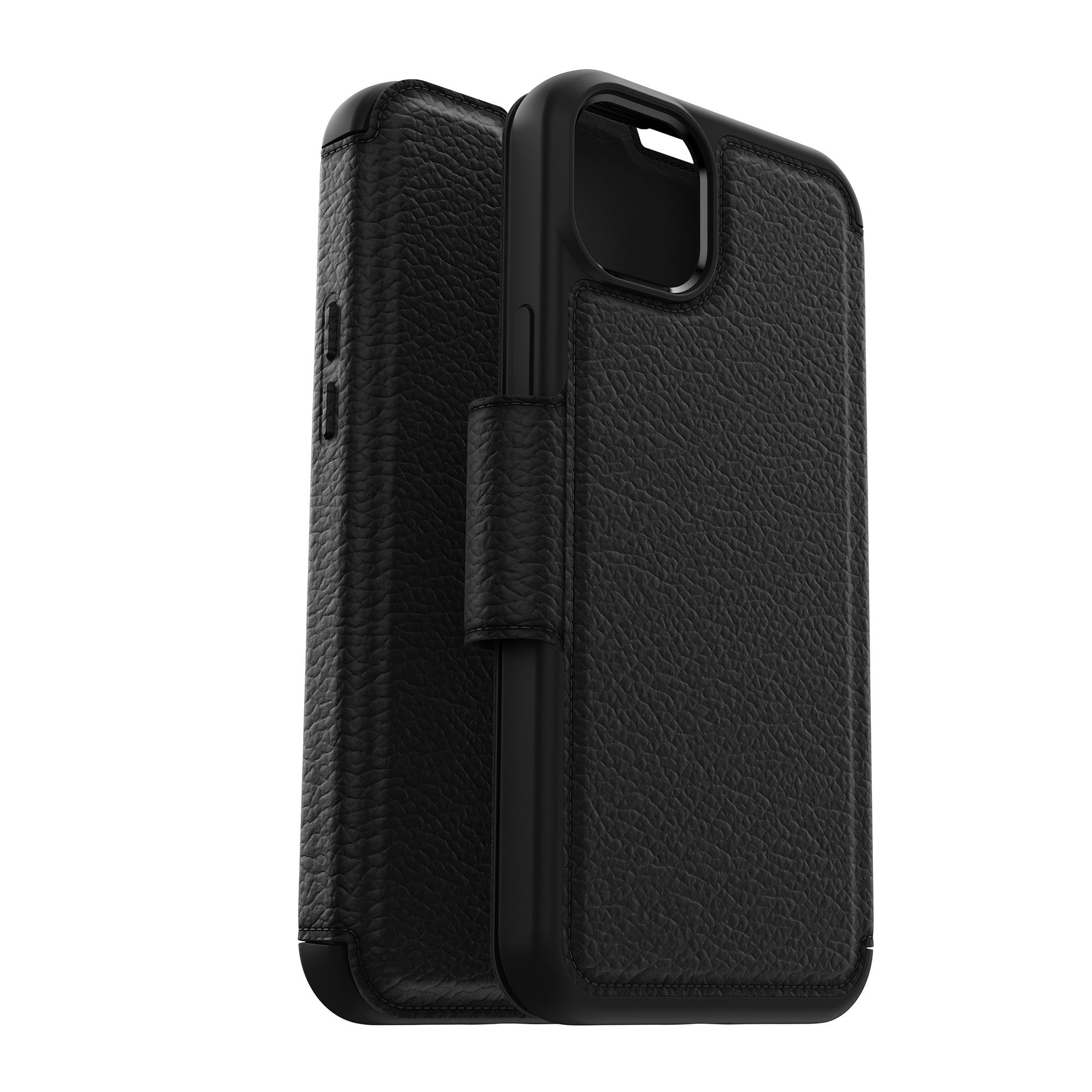 iPhone 14 Plus Otterbox Strada Leather Folio Case - Black (Shadow) - 15-10232