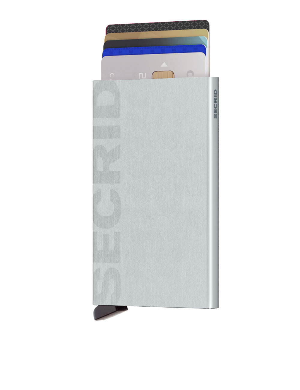 Secrid Cardprotector Laser Logo Silver Brushed