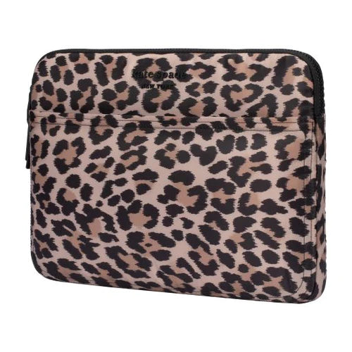 kate spade NY Puffer Sleeve up to 14in - Classic Leopard