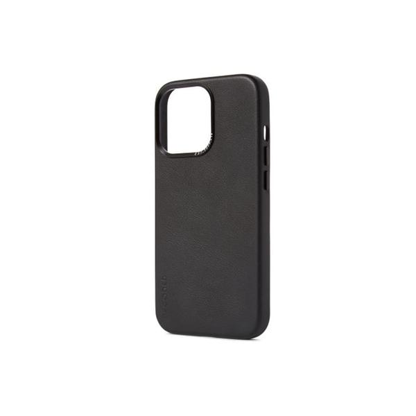 Decoded MagSafe Black Leather Backcover for iPhone 13 Pro